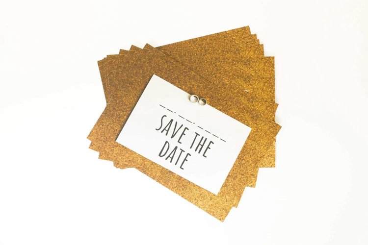 Laue Cards Save The Date-Karten (10 Stück)